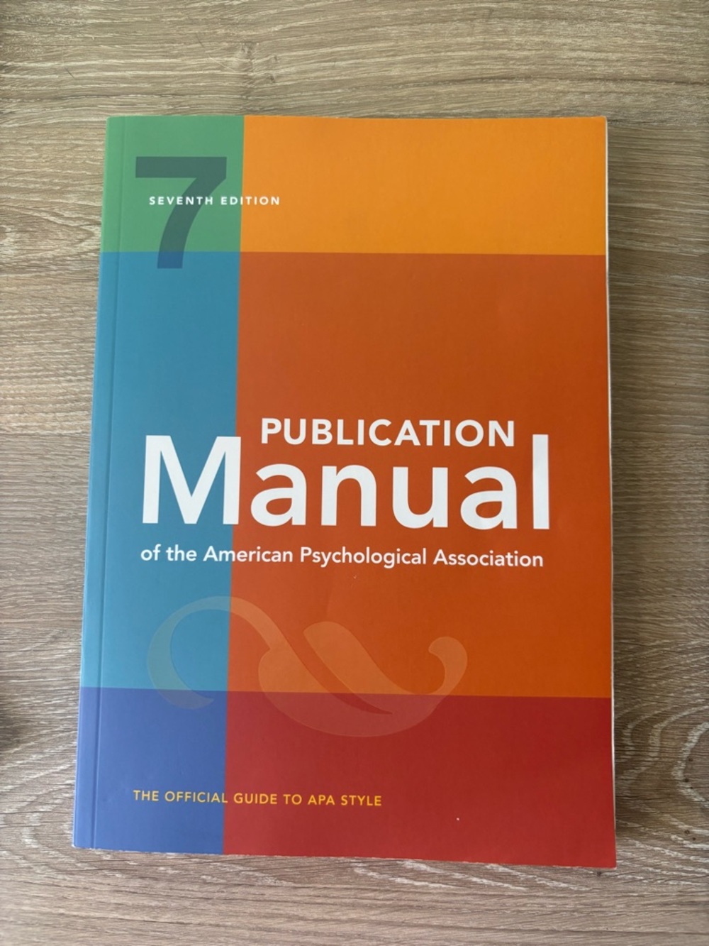 Publication Manual of the American Psychological Association - Colorful Edition